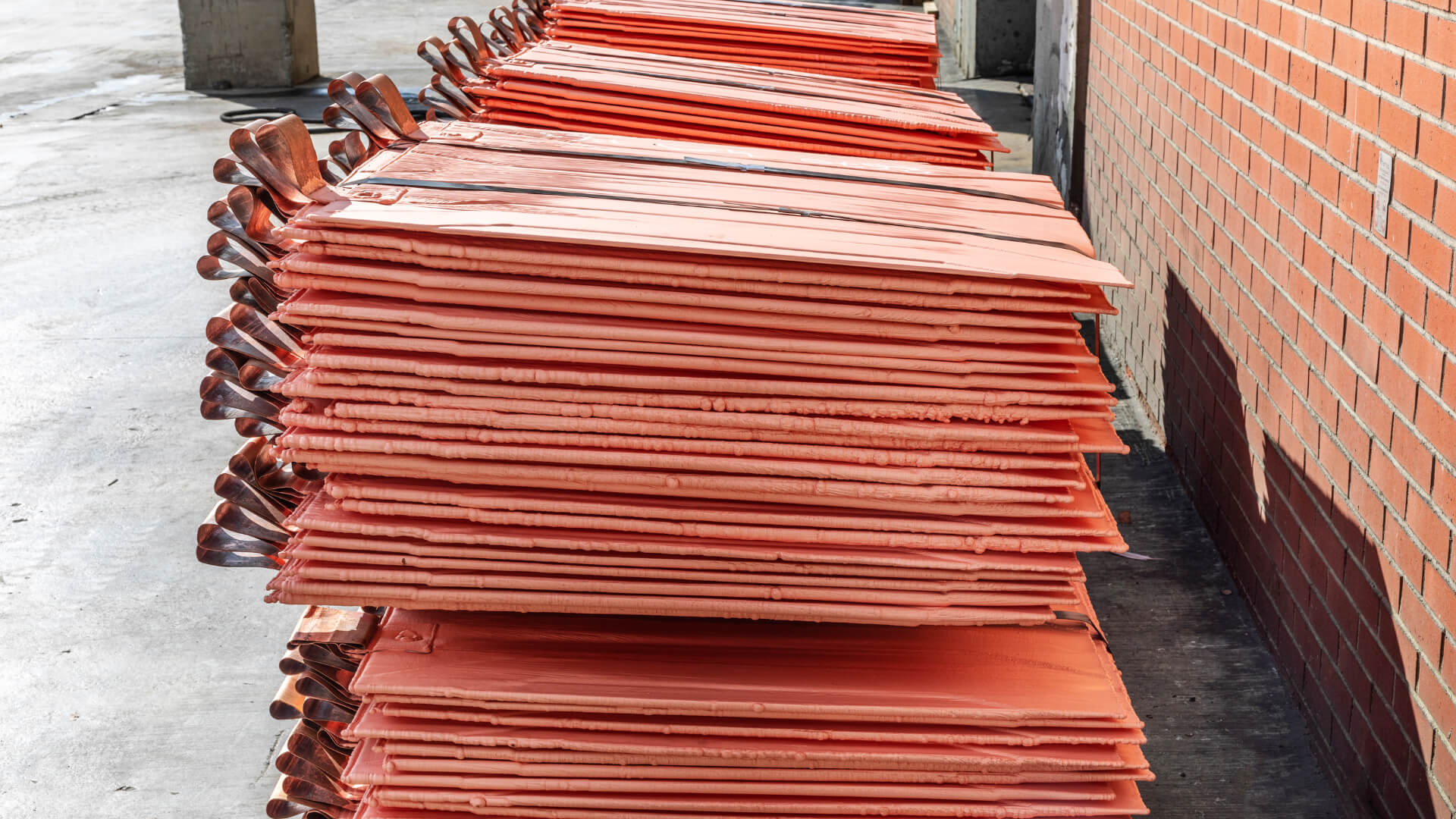 Copper Ingots Slider